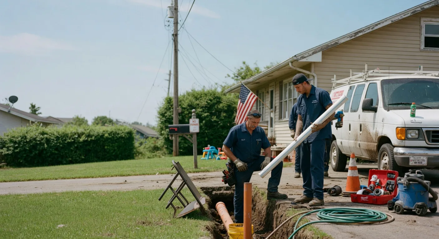 Sewer Line Inspection in Lizella, GA